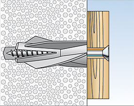 Fischer gasbetongplug GB montage - Doe het zelf, Dhz-proshop